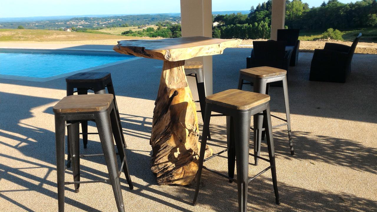La Sarlamandre, Chambres et table d'Hôtes Marcillac-Saint-Quentin Exterior foto